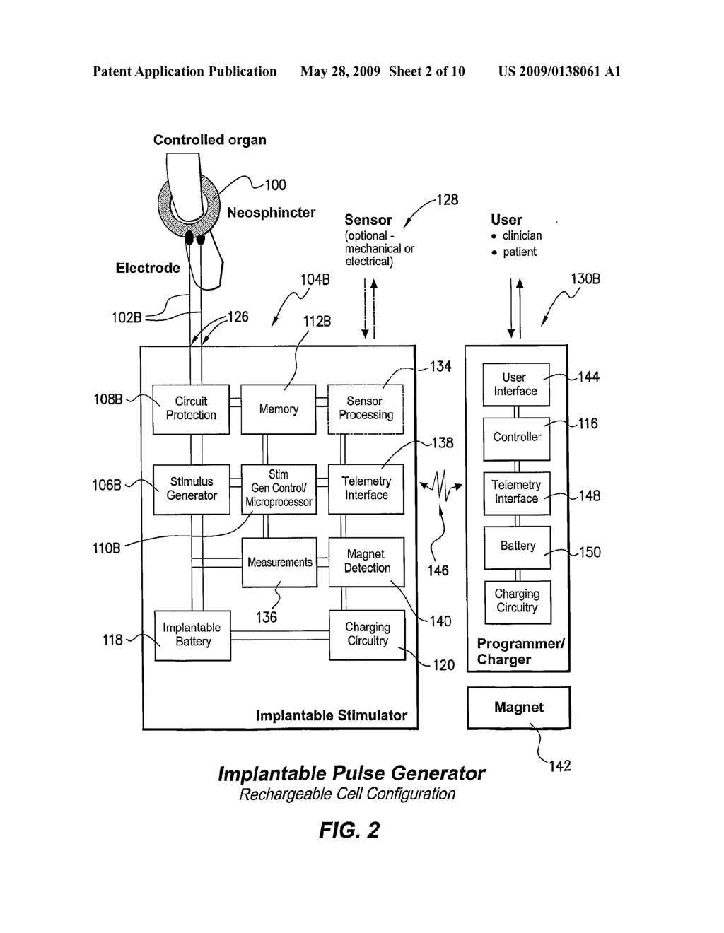 Stimulator For The Control of a Bodily Function - diagram, schematic, and image 03