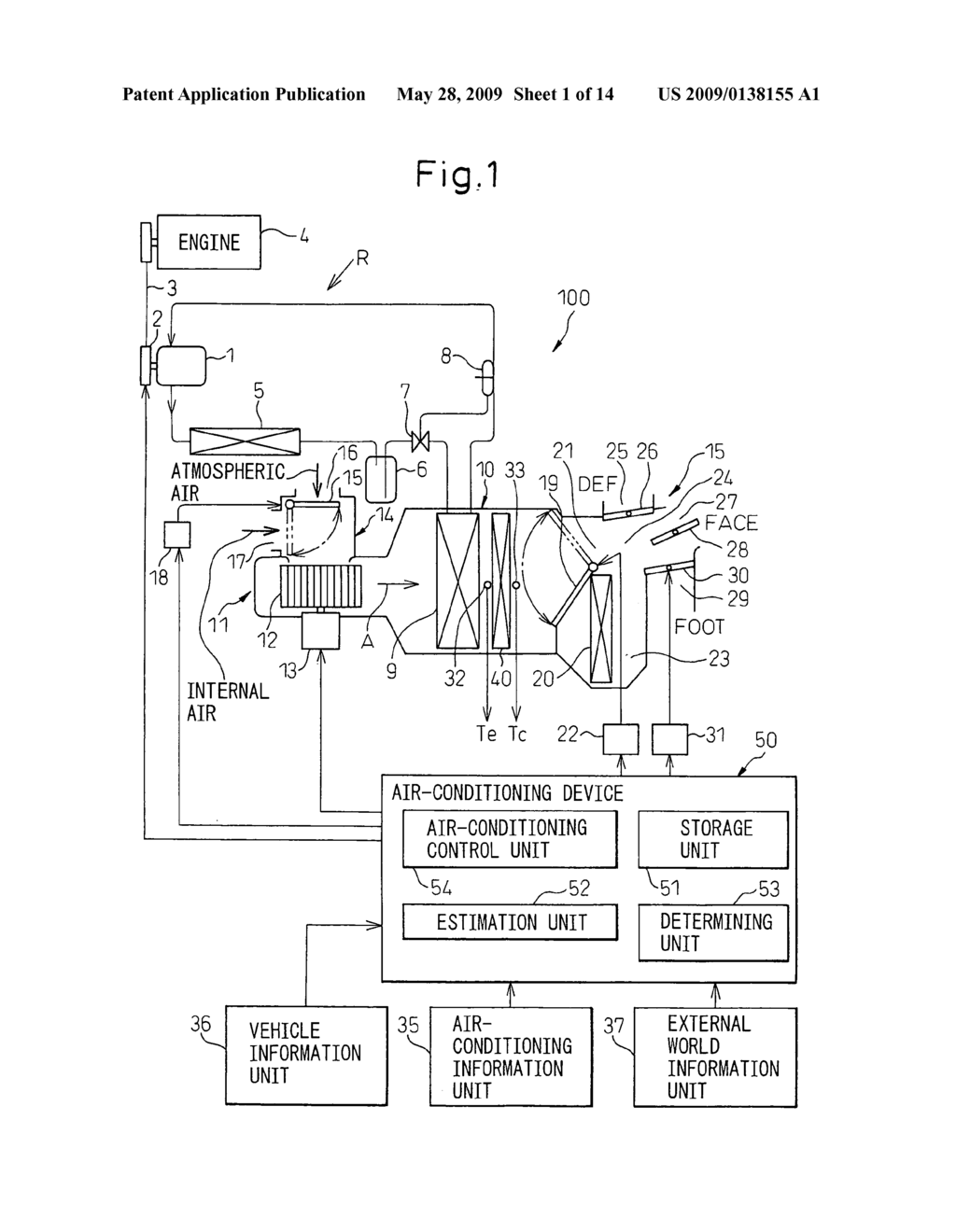 Vehicle climate control apparatus and method - diagram, schematic, and image 02