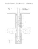 METHOD AND APPARATUS FOR IMAGING BED BOUNDARIES USING AZIMUTHAL PROPAGATION RESISTIVITY MEASUREMENTS diagram and image