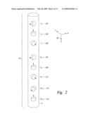 METHOD AND APPARATUS FOR IMAGING BED BOUNDARIES USING AZIMUTHAL PROPAGATION RESISTIVITY MEASUREMENTS diagram and image