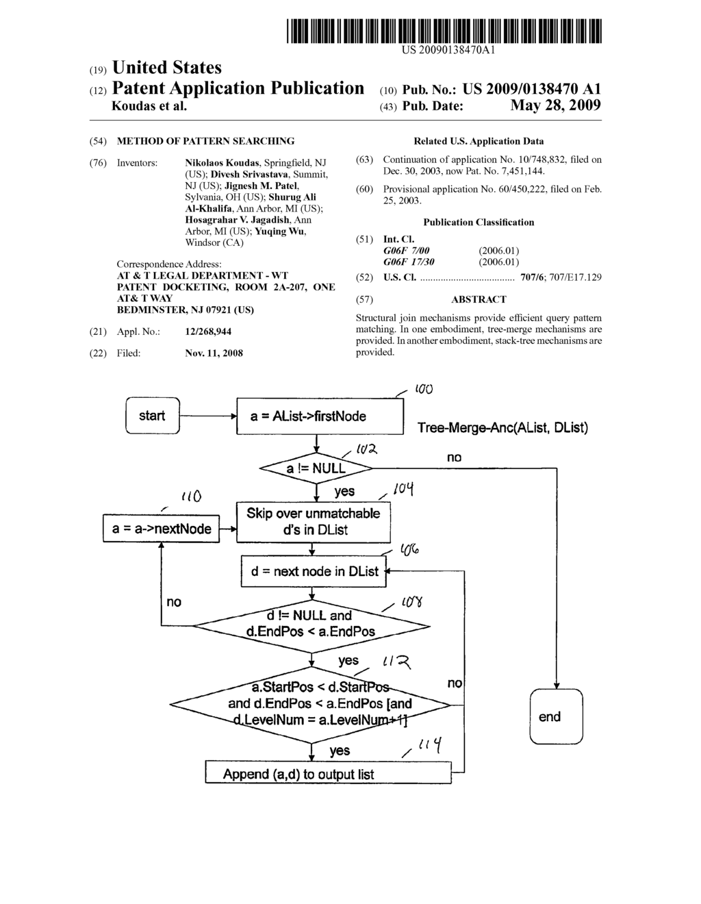 METHOD OF PATTERN SEARCHING - diagram, schematic, and image 01