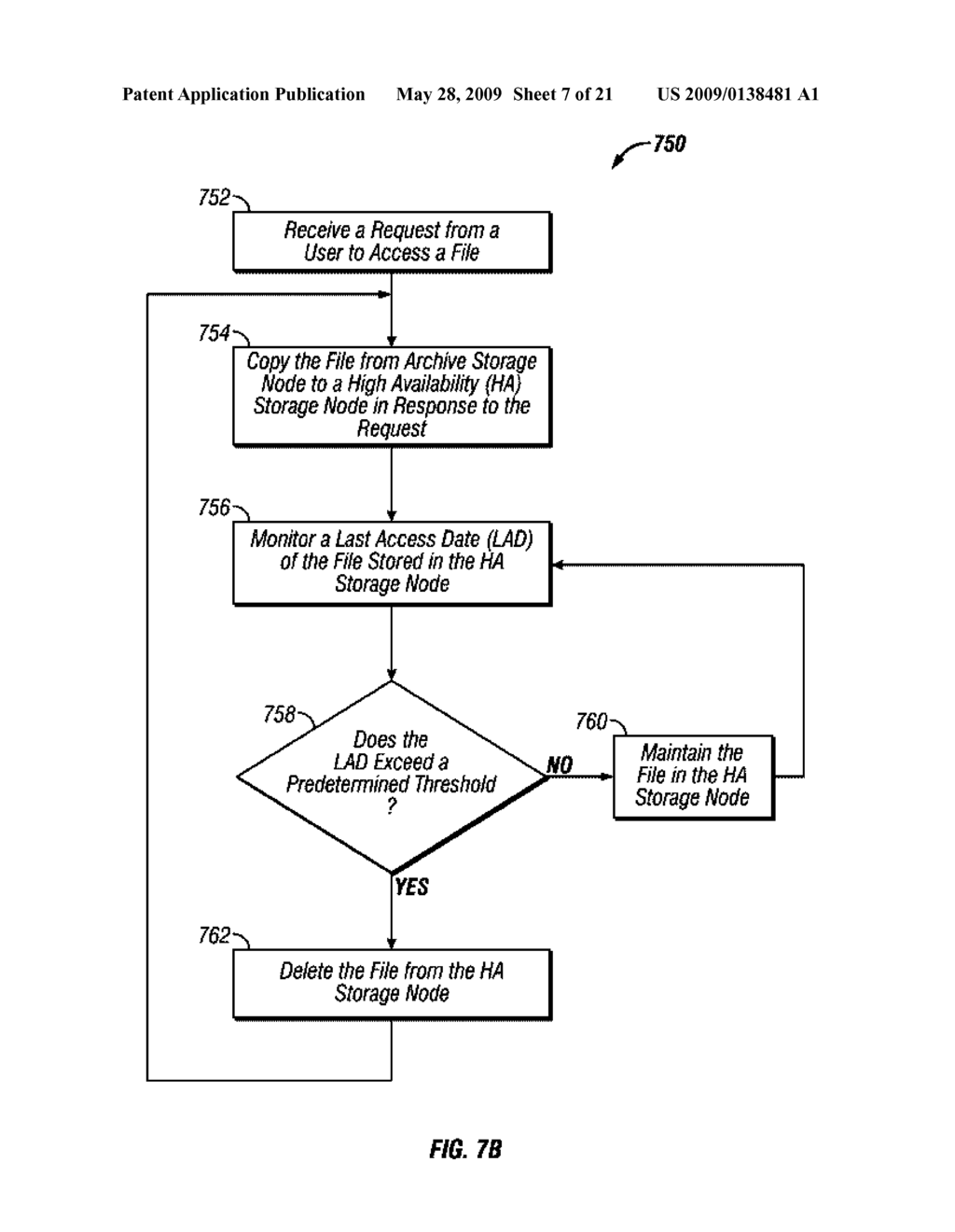 METHOD AND SYSTEM FOR MOVING REQUESTED FILES FROM ONE STORAGE LOCATION TO ANOTHER - diagram, schematic, and image 08