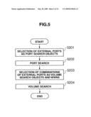 STORAGE SYSTEM AND EXTERNAL VOLUME CONNECTION PATH SEARCHING METHOD FOR STORAGE SYSTEM diagram and image