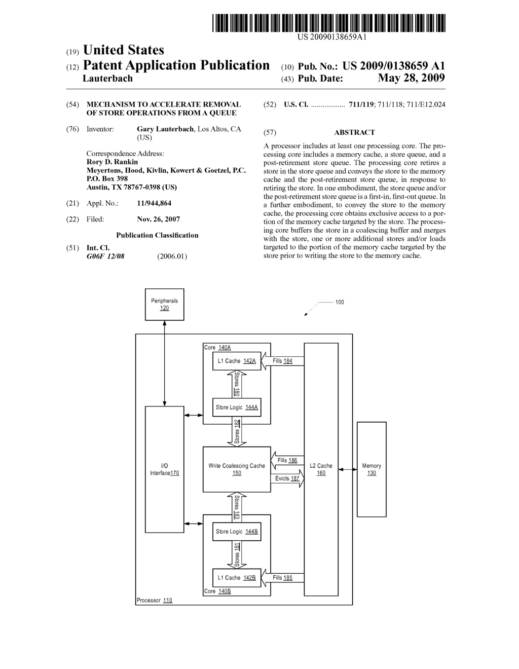 MECHANISM TO ACCELERATE REMOVAL OF STORE OPERATIONS FROM A QUEUE - diagram, schematic, and image 01