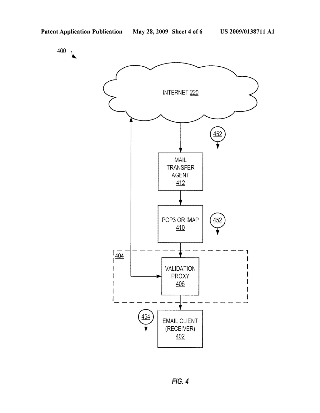 Sender Email Address Verification Using Reachback - diagram, schematic, and image 05