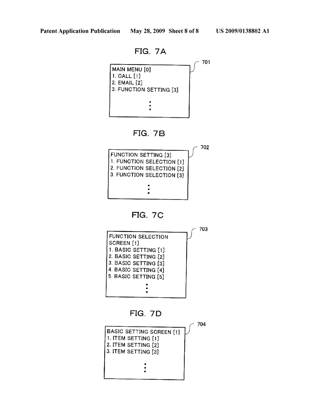 METHOD OF CONTROLLING DISPLAY ON FUNCTION OPERATION SCREEN - diagram, schematic, and image 09
