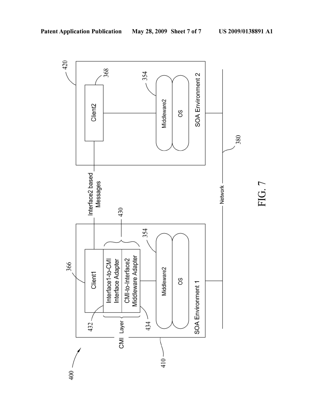 INTEGRATING SERVICE-ORIENTED ARCHITECTURE APPLICATIONS WITH A COMMON MESSAGING INTERFACE - diagram, schematic, and image 08