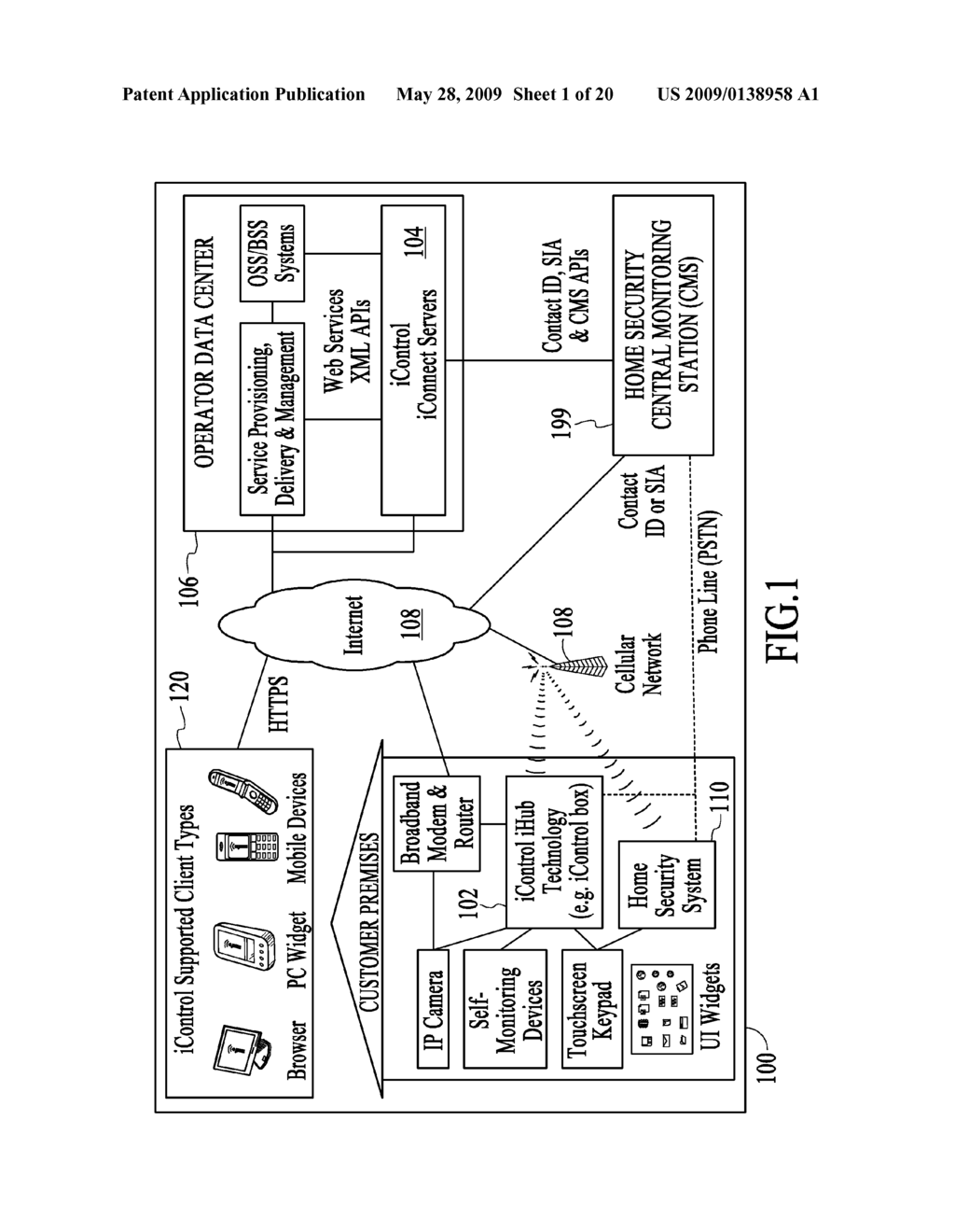 Takeover Processes in Security Network Integrated with Premise Security System - diagram, schematic, and image 02