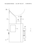 BOARDING BRIDGE, BOARDING BRIDGE SYSTEM, AND METHOD FOR MOUNTING THE BOARDING BRIDGE diagram and image