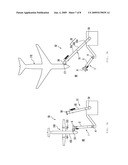 BOARDING BRIDGE, BOARDING BRIDGE SYSTEM, AND METHOD FOR MOUNTING THE BOARDING BRIDGE diagram and image