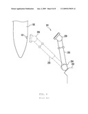 BOARDING BRIDGE, BOARDING BRIDGE SYSTEM, AND METHOD FOR MOUNTING THE BOARDING BRIDGE diagram and image