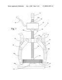 Gear puller diagram and image