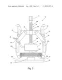 Gear puller diagram and image