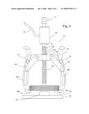 Gear puller diagram and image