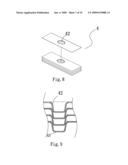 Method of manufacturing heat radiating fin diagram and image