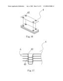 Method of manufacturing heat radiating fin diagram and image