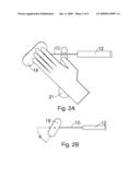 Double Handle Kitchen Knife diagram and image