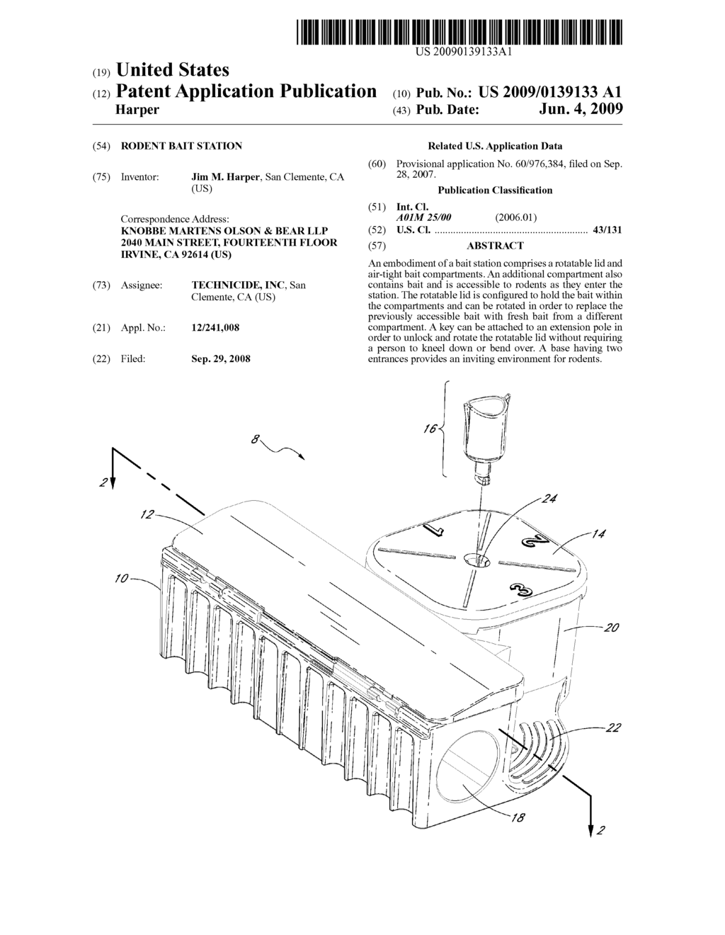 RODENT BAIT STATION - diagram, schematic, and image 01