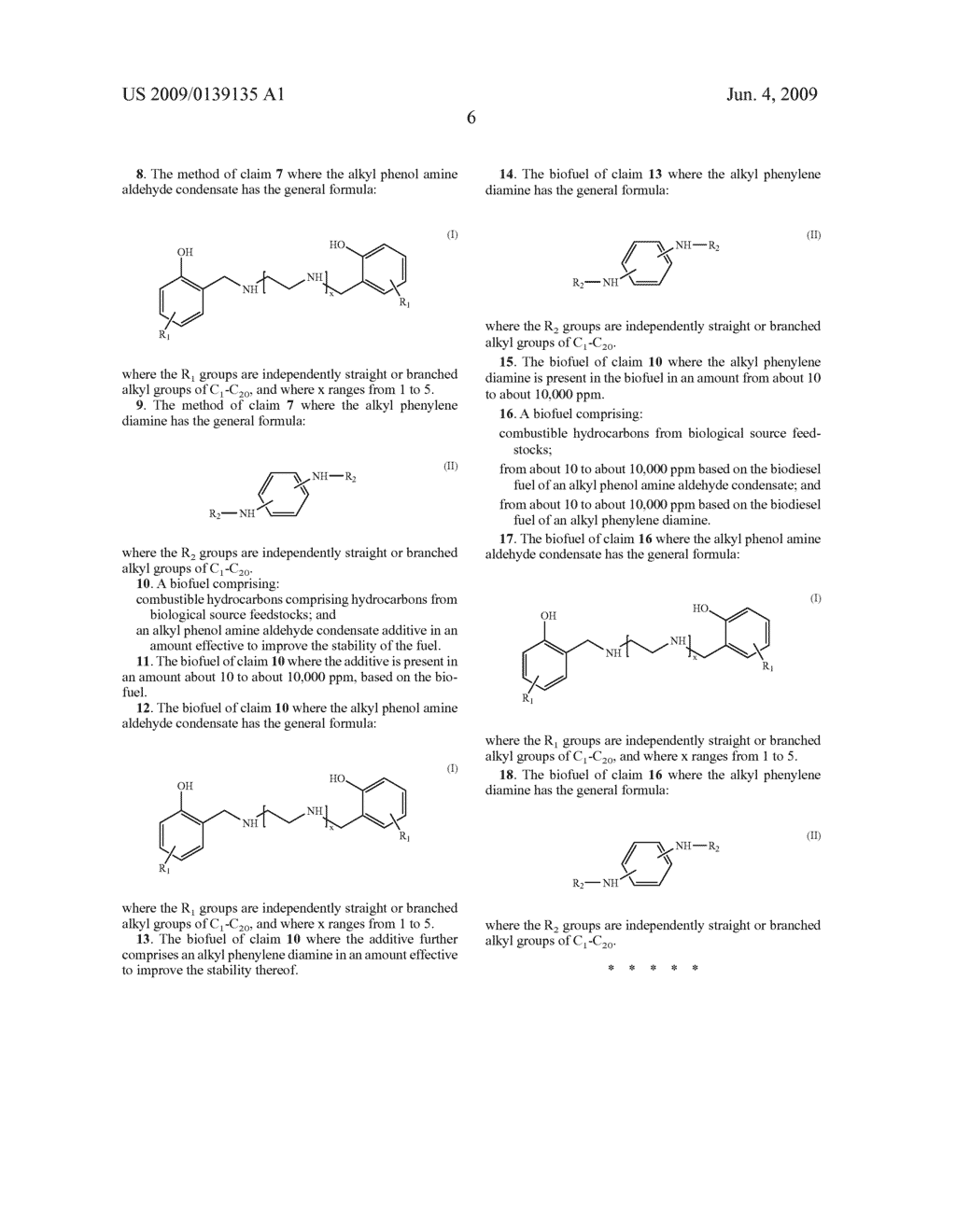 Stabilization of Fatty Oils and Esters with Alkyl Phenol Amine Aldehyde Condensates - diagram, schematic, and image 07