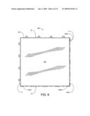 FLOATING FLOOR ASSEMBLED FROM AN ARRAY OF INTERCONNECTED SUBUNITS, EACH OF WHICH INCLUDES A STONE, CERAMIC, OR PORCELAIN TILE BONDED TO AN INJECTION MOLDED POLYOLEFIN SUBSTRATE diagram and image