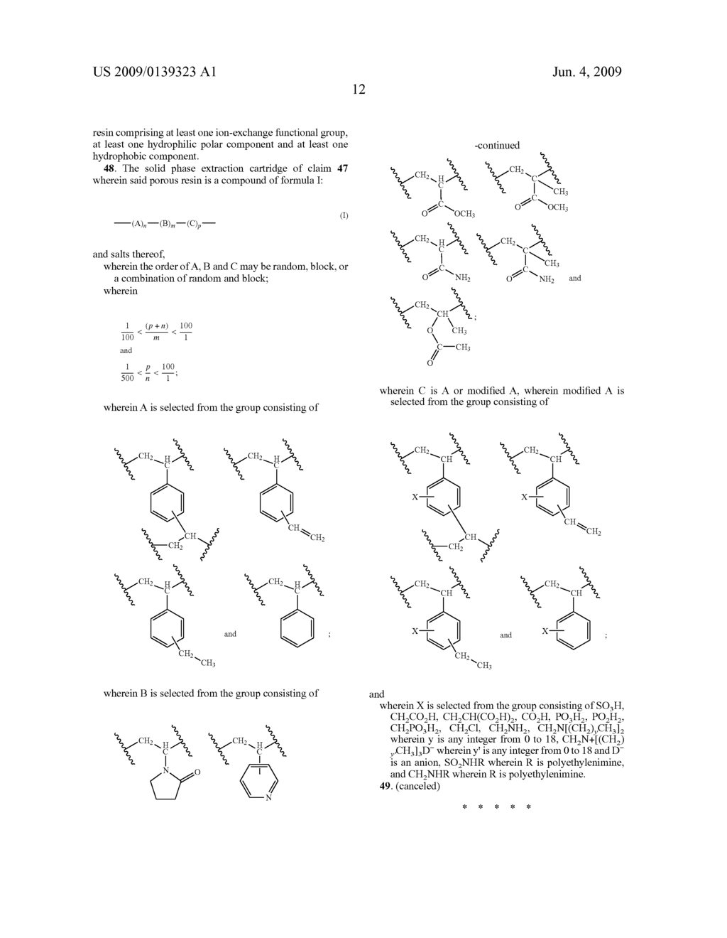 NOVEL ION EXCHANGE POROUS RESINS FOR SOLID PHASE EXTRACTION AND CHROMATOGRAPHY - diagram, schematic, and image 21