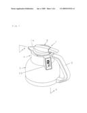 Liquid container diagram and image