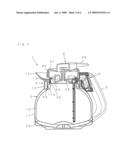 Liquid container diagram and image