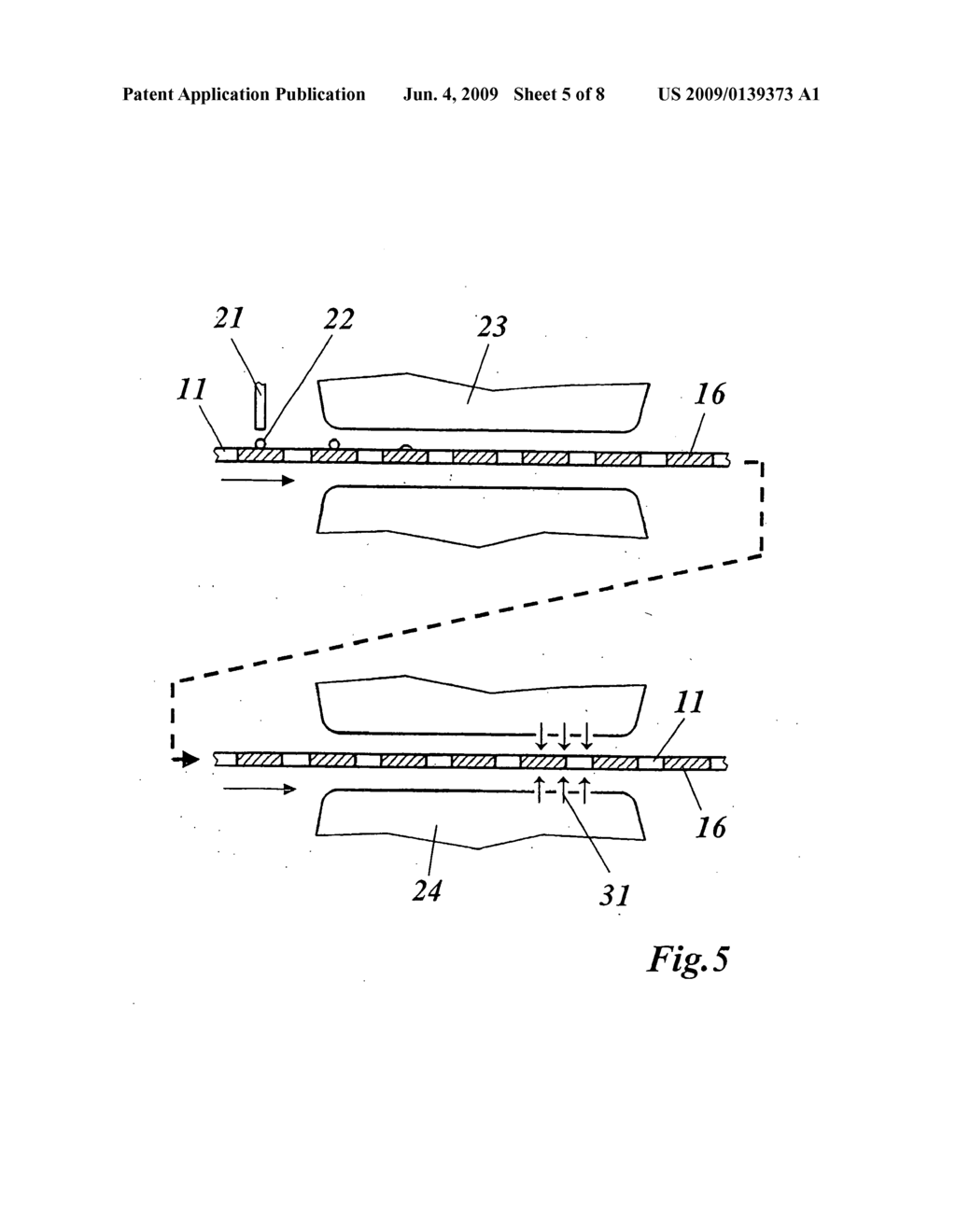 Method for the production of a bimetallic saw blade, saw band or circular saw blade, and input stock for a saw blade or saw band - diagram, schematic, and image 06