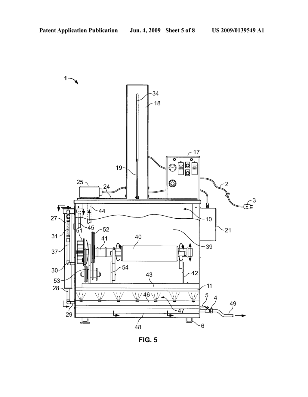 Immersion Cleaner for Print Rollers - diagram, schematic, and image 06