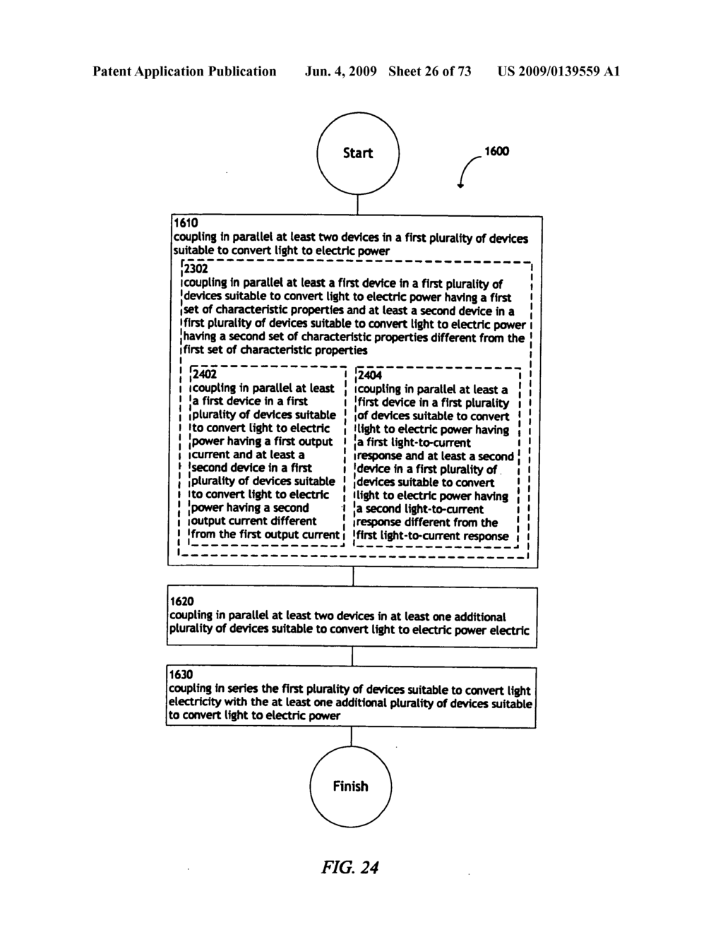 Method and system for converting light to electric power - diagram, schematic, and image 27