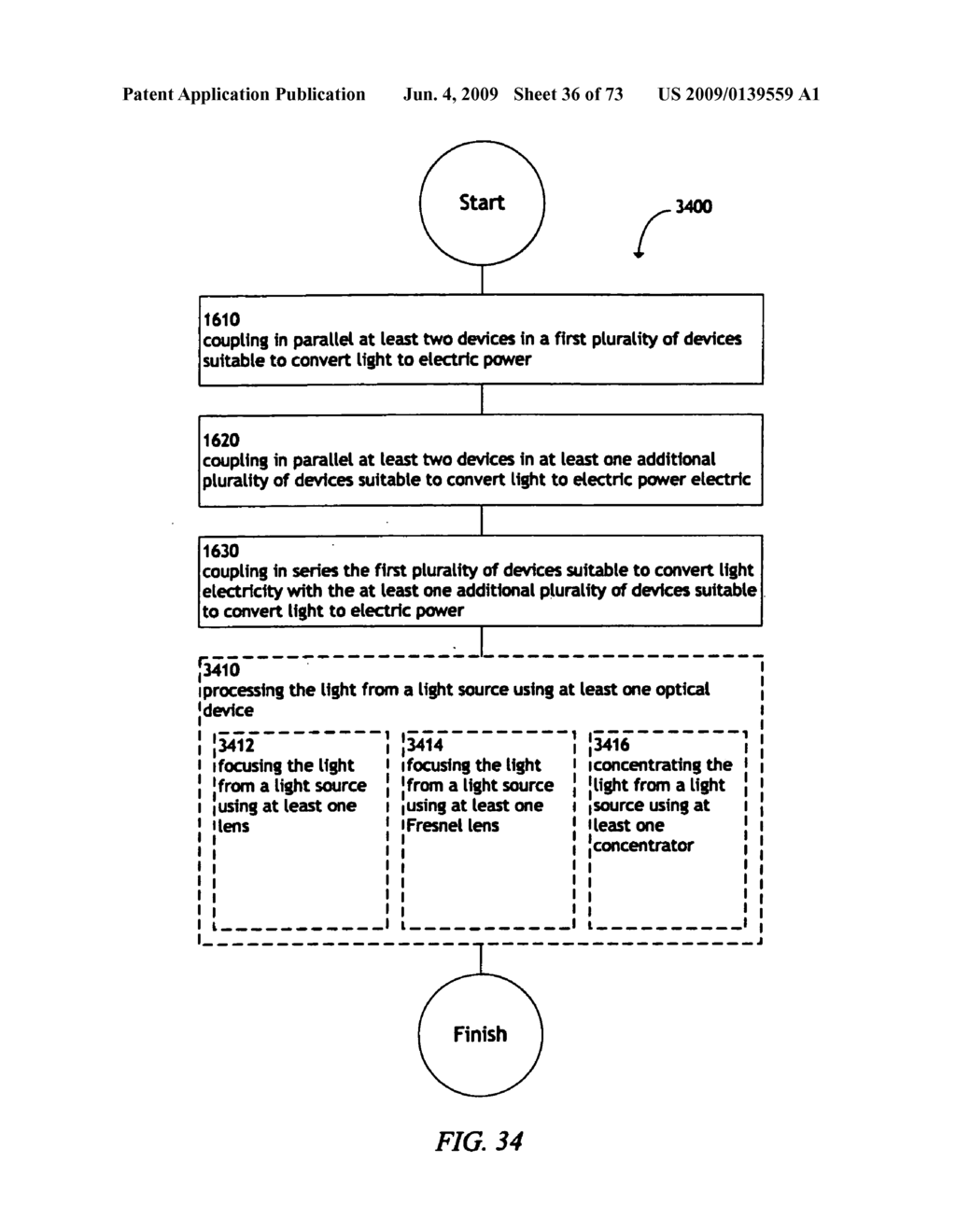 Method and system for converting light to electric power - diagram, schematic, and image 37