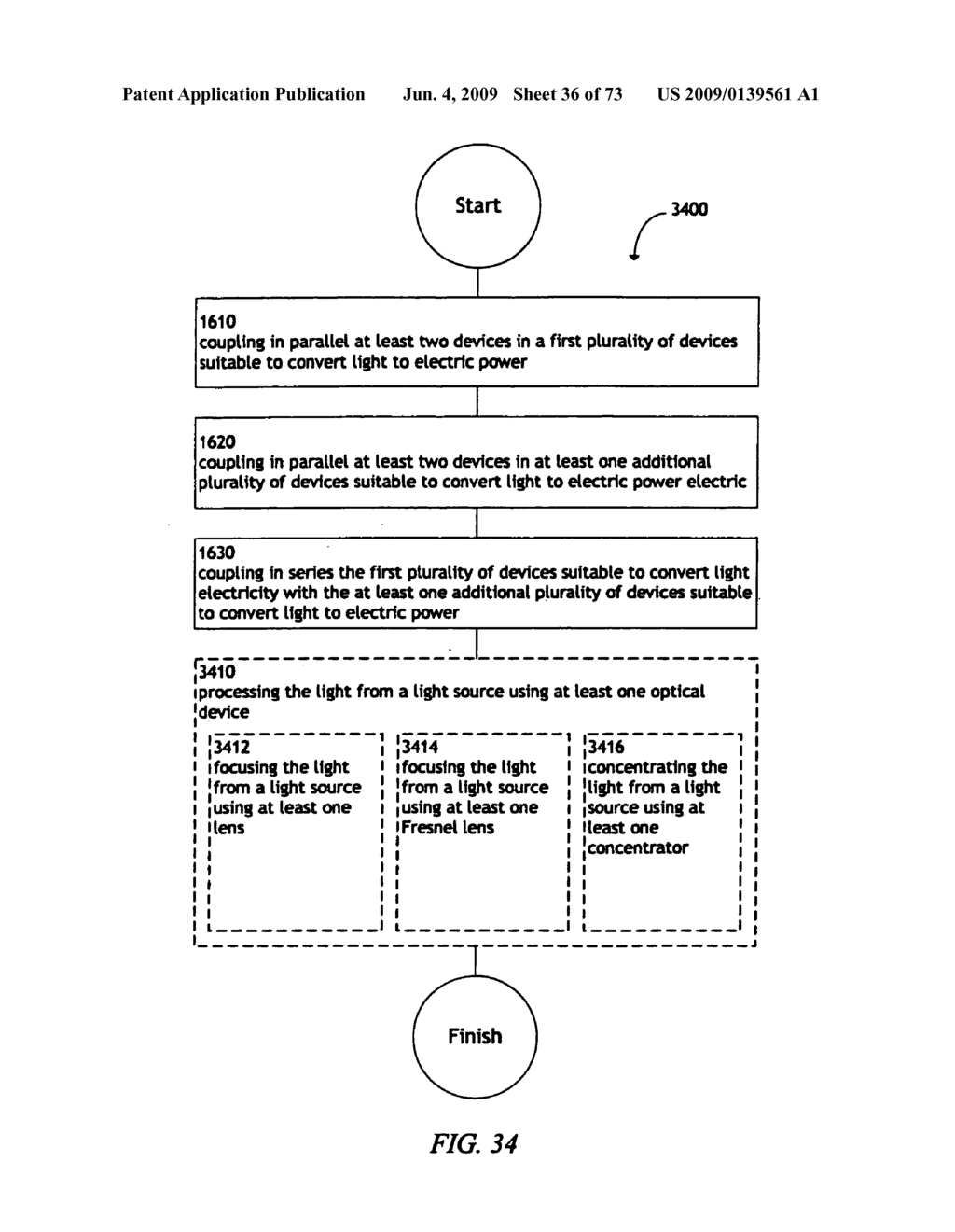 Method and system for converting light to electric power - diagram, schematic, and image 37