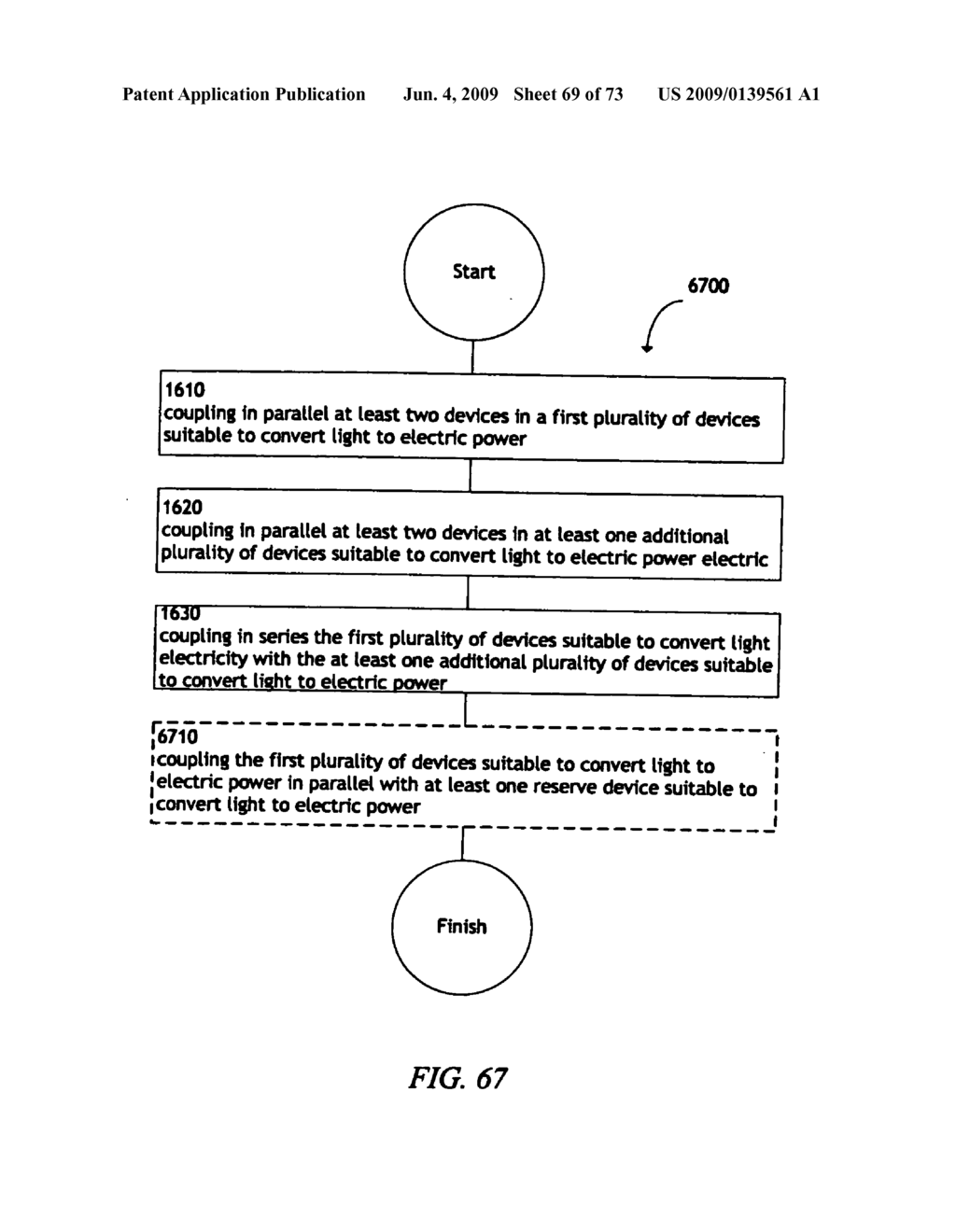 Method and system for converting light to electric power - diagram, schematic, and image 70