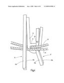 Apparatus for the production of leno fabric diagram and image