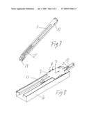 ADJUSTABLE BOTTOM RAIL FOR VENETIAN BLINDS AND USE OF ADJUSTMENT MEANS THEREFOR diagram and image