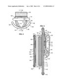 SELF-ADJUSTING HOLSTER PARTICULARLY ADAPTED FOR HOLDING IMPLEMENTS OF A WIDE RANGE OF SIZES diagram and image