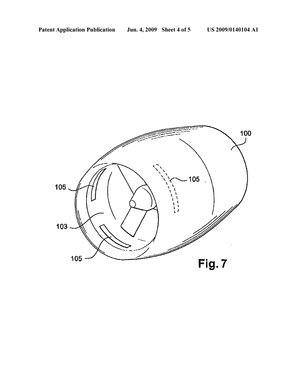 TURBOJET NACELLE AND METHOD FOR CONTROLLING SEPARATION IN A TURBOJET NACELLE - diagram, schematic, and image 05