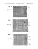 PIXEL STRUCTURE HAVING AN UMBRELLA TYPE ABSORBER WITH ONE OR MORE RECESSES OR CHANNELS SIZED TO INCREASE RADIATION ABSORPTION diagram and image