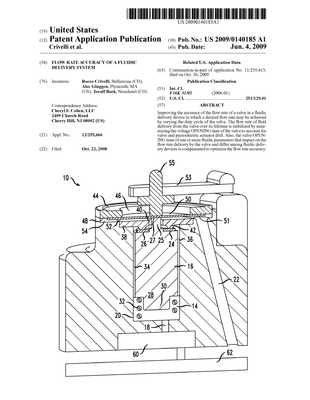 Flow Rate Accuracy of a Fluidic Delivery System - diagram, schematic, and image 01