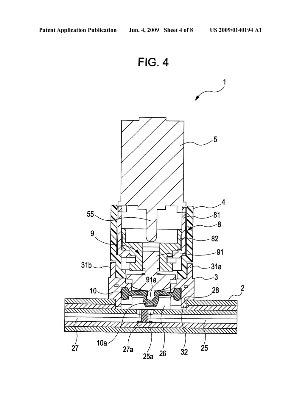 VALVE DEVICE AND MULTI-LAYER SUBSTRATE - diagram, schematic, and image 05