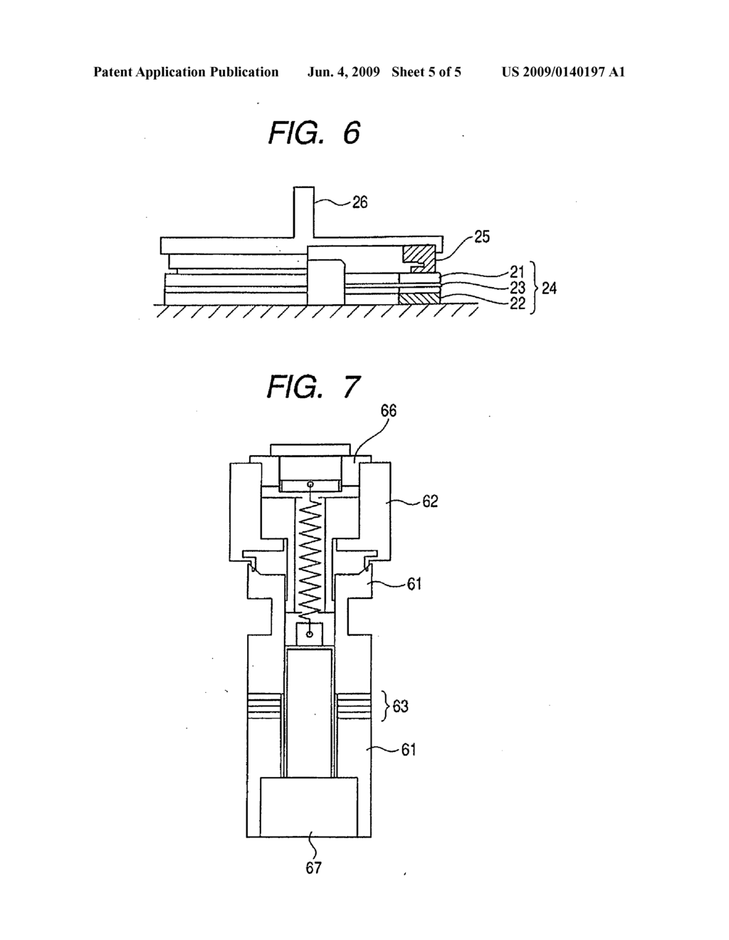 PIEZOELECTRIC ELEMENT, AND LIQUID JET HEAD AND ULTRASONIC MOTOR USING THE PIEZOELECTRIC ELEMENT - diagram, schematic, and image 06