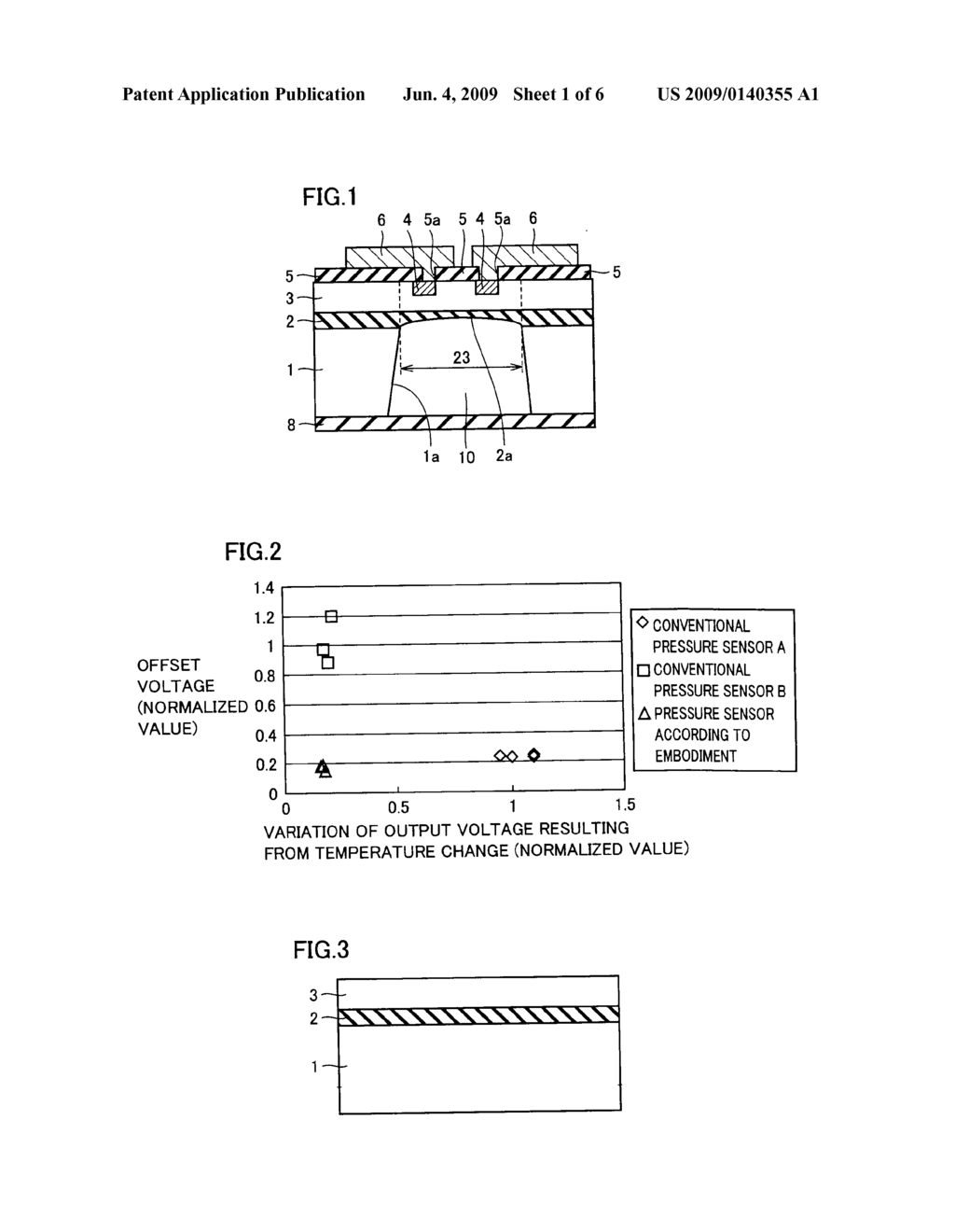 SEMICONDUCTOR PRESSURE SENSOR AND ITS FABRICATION METHOD - diagram, schematic, and image 02