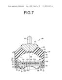 Fluid filled type vibration damping device diagram and image