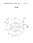 Fluid filled type vibration damping device diagram and image