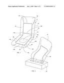 DISPOSABLE AUTOMOBILE SEAT COVER AND METHOD OF USE THEREOF diagram and image