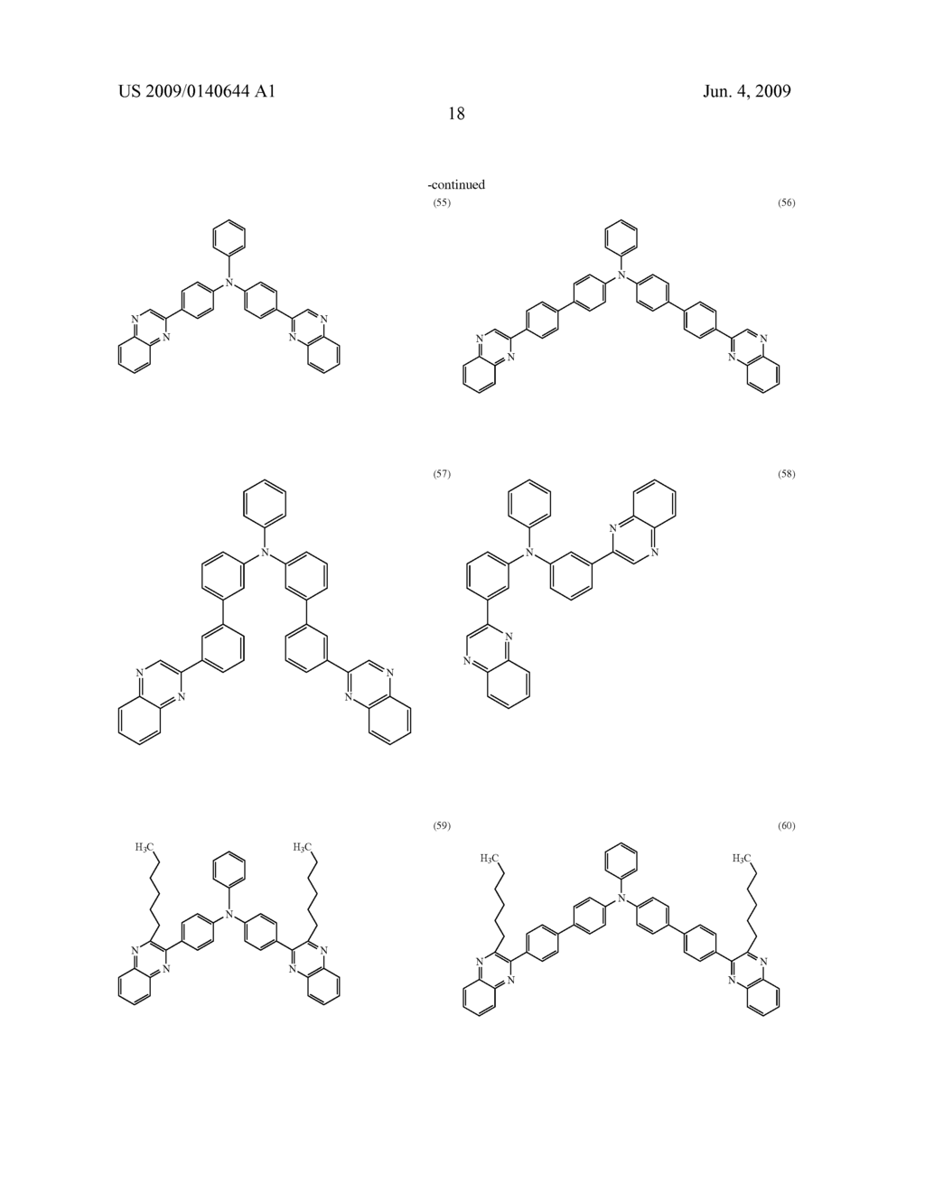 Quinoxaline Derivative, and Light-Emitting Element, Light-Emitting Device, and Electronic Device Using the Same - diagram, schematic, and image 39