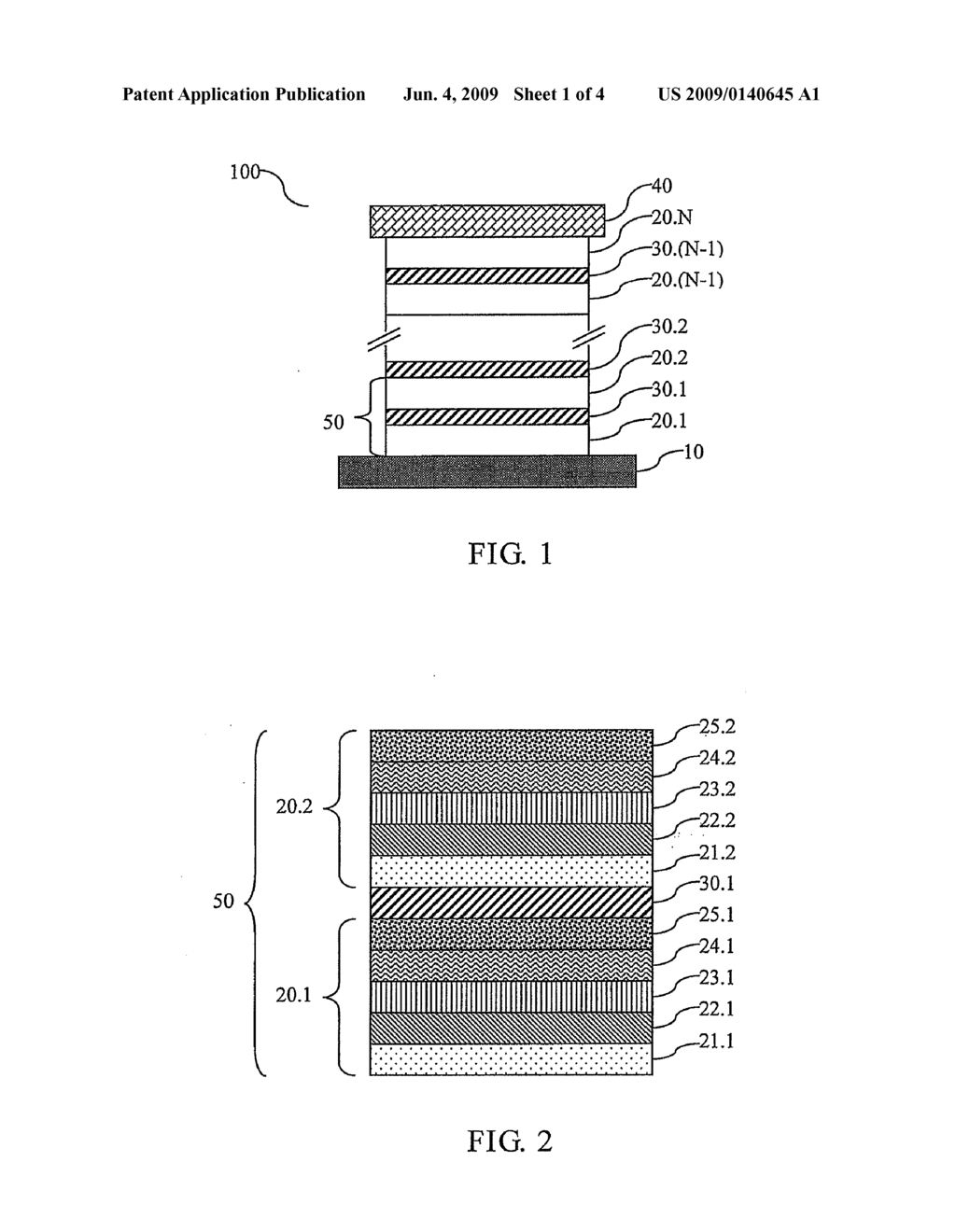 TANDEM ORGANIC LIGHT EMITTING DEVICE AND METHOD FOR ASSEMBLING THE SAME - diagram, schematic, and image 02