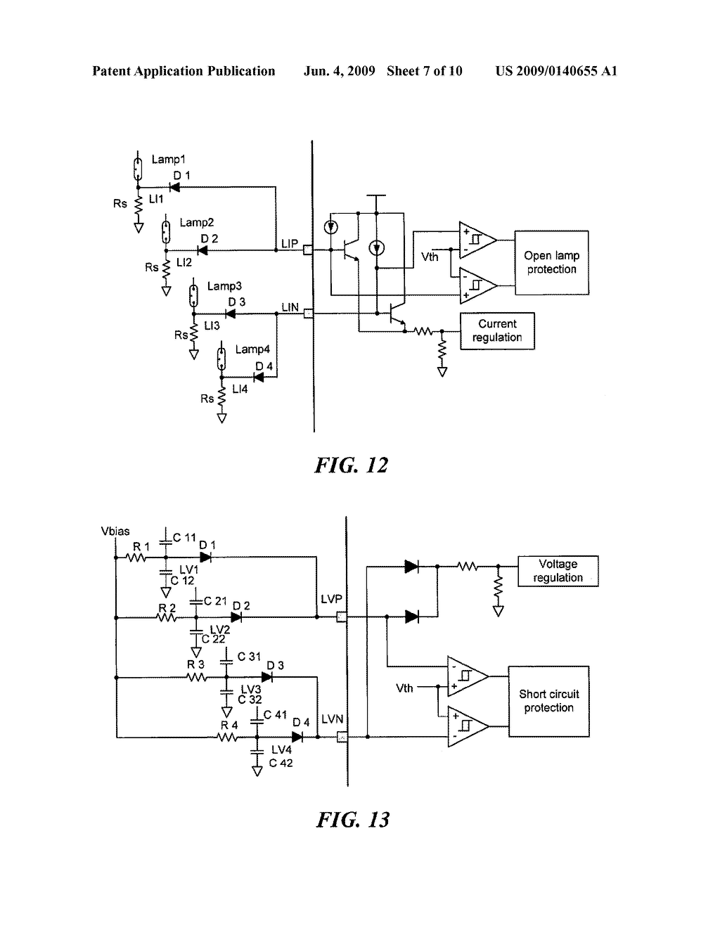 SIMPLE PROTECTION CIRCUIT AND ADAPTIVE FREQUENCY SWEEPING METHOD FOR CCFL INVERTER - diagram, schematic, and image 08