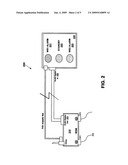 Wrist strap monitor remote alarm panel display diagram and image