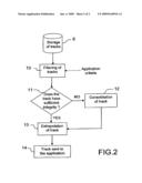 METHOD AND A SYSTEM FOR FILTERING TRACKS ORIGINATING FROM SEVERAL SOURCES AND INTENDED FOR SEVERAL CLIENTS TO WHICH THEY ARE SUPPLIED diagram and image